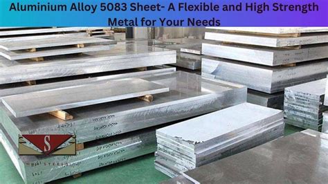 tensile strength 5083 alloy|aluminum 5083 spec sheet.